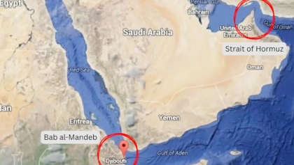 এবার বাব আল-মান্দেব প্রণালি অবরোধের হুমকি দিলো ইরান