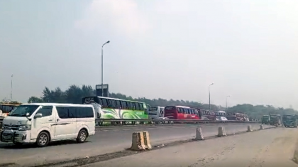 যমুনা সেতু পশ্চিম লেনে তীব্র যানজট, সকাল পর্যন্ত ধীরগতি

