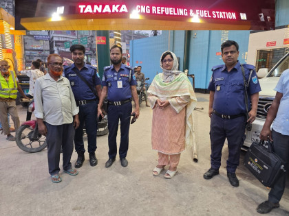 কেরানীগঞ্জে খোলা বাজারে অকটেন বিক্রি, ফিলিং স্টেশনকে জরিমানা