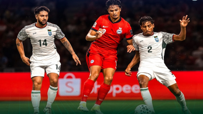 সিঙ্গাপুরের কাছে হেরে এশিয়ান কাপ বাছাই শেষ বাংলাদেশের

