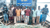 বাঁশখালীতে অবৈধ ট্রলিং বোটসহ ১৮ জেলে আটক