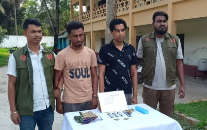 কুমিল্লায় মাদকাসক্তি কেন্দ্রে বিদেশি পিস্তল উদ্ধার, পরিচালকসহ আটক ২