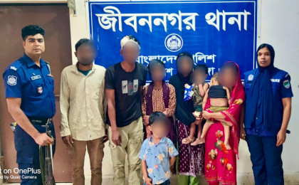 ভালো কাজের প্রলোভনে ভারতে পাচারের চেষ্টা, শিশুসহ ৮ জন উদ্ধার; গ্রেফতার ২