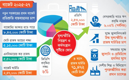 কঠিন সময়ে বড় বাজেট