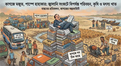 কাগজে মজুত, পাম্পে হাহাকার: জ্বালানি সংকটে বিপর্যস্ত পরিবহন, কৃষি ও মৎস্য খাত