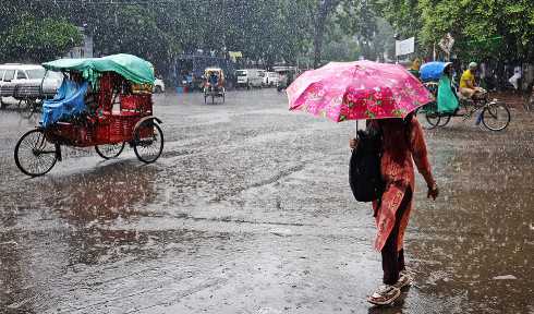 দেশের বিভিন্ন অঞ্চলে শিলাবৃষ্টি ও বজ্রসহ বৃষ্টির সতর্কতা
