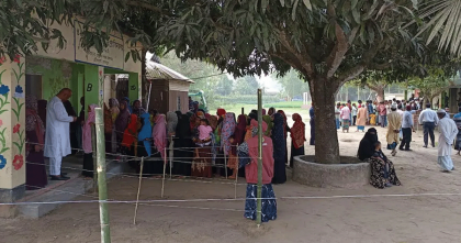 শেরপুর-৩ আসন : ১২৮টি কেন্দ্রে ভোটগ্রহণ শুরু