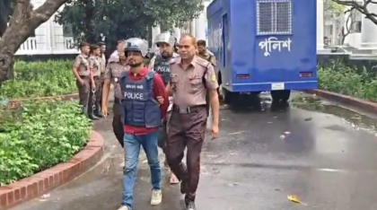 আবু সাঈদ হত্যা মামলায় ৬ আসামিকে ট্রাইব্যুনালে হাজির, নিরাপত্তা জোরদার

