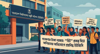 গবেষণার টাকা নয়ছয়: ‘হিট’ প্রকল্প ঘিরে অনিয়মের অভিযোগে প্রশ্নবিদ্ধ ইউজিসি

