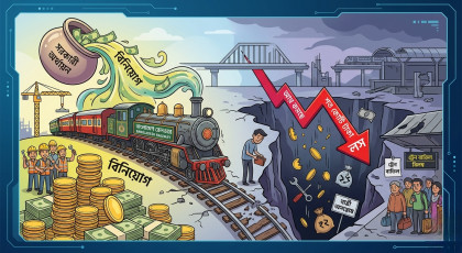 বিনিয়োগের পরও রেলে সংকট, আয় কমছে শত কোটি টাকা

