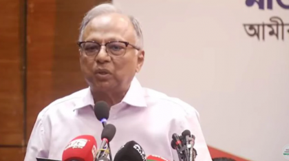 জুলাইয়ের চেতনা মানলে গণভোটও মানতে হবে: মাহমুদুর রহমান