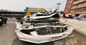 গাজীপুরে ঢাকা-ময়মনসিংহ মহাসড়কে ভয়াবহ দুর্ঘটনা