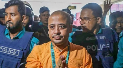 বিএনপি নেতা মীর নাছিরের মামলায় চিন্ময়ের জামিন মঞ্জুর