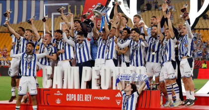 অ্যাটলেটিকো মাদ্রিদকে কাঁদিয়ে স্পেনের সিংহাসনে রিয়াল সোসিয়েদাদ