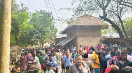 নওগাঁর নিয়ামতপুরে একই পরিবারের চারজনকে নৃশংসভাবে হত্যা