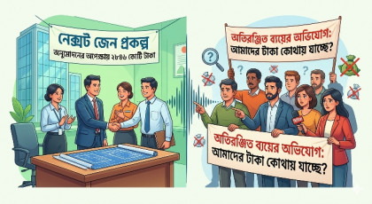 নেক্সট জেন প্রকল্পে ব্যয় নিয়ে প্রশ্ন, অনুমোদনের অপেক্ষায় ২৮৪৬ কোটি টাকা