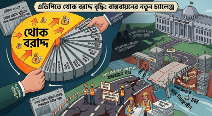 এডিপিতে থোক বরাদ্দ বাড়ায় বাস্তবায়ন নিয়ে শঙ্কা