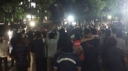 বিজয় ৭১ হলে ছাত্রদলের দেয়াললিখন ঘিরে উত্তেজনা