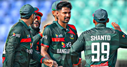 শান্তর সেঞ্চুরির পর মোস্তাফিজের ফাইফার, সিরিজ জিতলো বাংলাদেশ