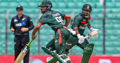 সিরিজ নির্ধারণী ম্যাচে ২৬৬ রানের টার্গেট দিলো বাংলাদেশ