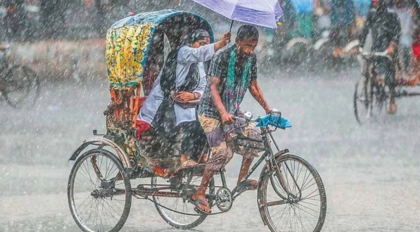 শনিবার থেকে দুই বিভাগে অতিভারি বৃষ্টির আভাস