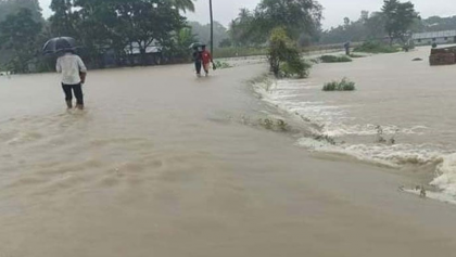 ভারি বৃষ্টির পূর্বাভাসে সুনামগঞ্জে আকস্মিক বন্যার শঙ্কা, ধান কাটার নির্দেশ