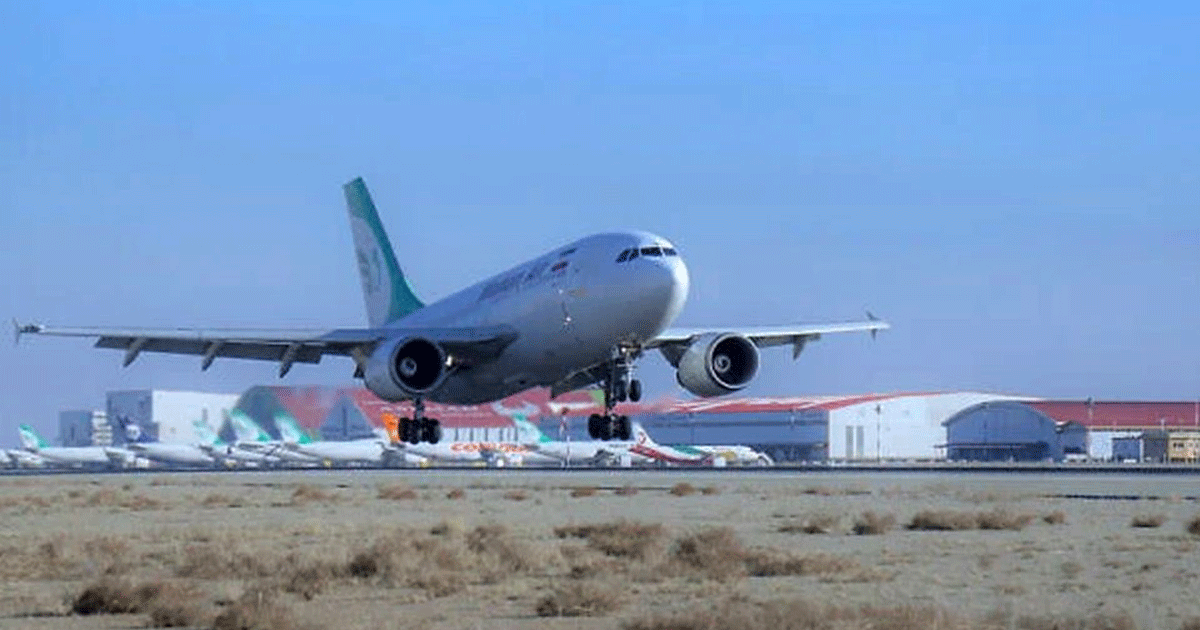 যুদ্ধের পর প্রথমবার বাণিজ্যিক ফ্লাইট চালু করলো ইমাম খোমেনি ইন্টারন্যাশনাল এয়ারপোর্ট