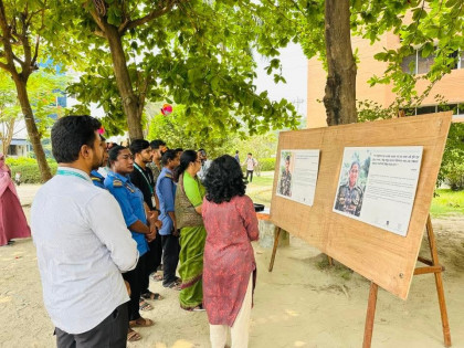 তৃতীয় লিঙ্গের নিরাপত্তাকর্মীদের জীবনসংগ্রাম নিয়ে গণ বিশ্ববিদ্যালয়ে আলোকচিত্র প্রদর্শনী