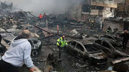 লেবাননে ইসরাইলি হামলায় নিহত বেড়ে ২ হাজার ৫২১