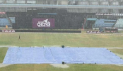 বৃষ্টিতে ভিজছে চট্টগ্রাম, টস শুরুতে বিলম্ব