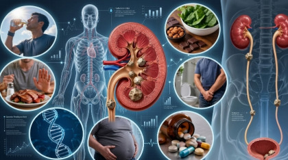 মূত্রনালীতে পাথর কেন হয়