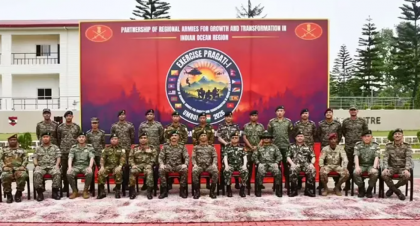 ১১ দেশ নিয়ে ভারতের সামরিক মহড়ার আয়োজন, তালিকায় নেই বাংলাদেশ

