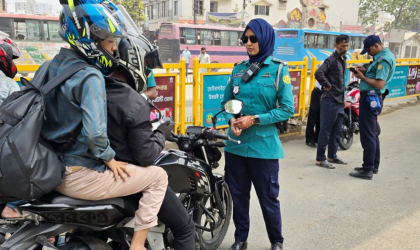 ট্রাফিক আইন ভাঙলে অটো নোটিশ, হাজিরা না দিলে পরোয়ানা