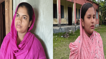 পিরোজপুরে বিদ্যালয় যাওয়ার পথে প্রধান শিক্ষকের সমানে স্কুল ছাত্রী যুবলীগ নেতার স্ত্রীর হাতে জুতা পেটা ও মারধরের শিকার