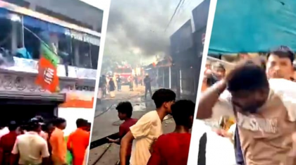 নির্বাচনের ফল প্রকাশের পর পশ্চিমবঙ্গজুড়ে সহিংসতা