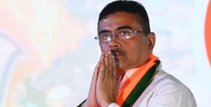 পশ্চিমবঙ্গের মুখ্যমন্ত্রী শুভেন্দু অধিকারী