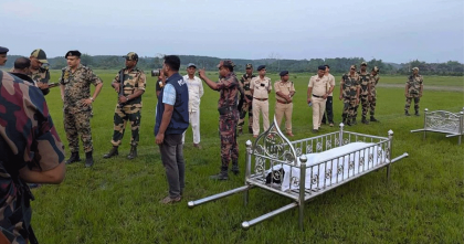 কসবায় বিএসএফের গুলিতে নিহত দুই বাংলাদেশির মরদেহ হস্তান্তর