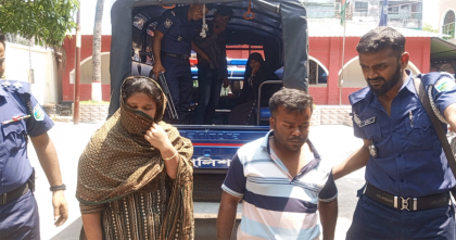 বগুড়ায় লোকলজ্জা ঢাকতে নবজাতক হত্যা, মা ও বর্তমান স্বামী আটক