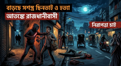 বাড়ছে সশস্ত্র ছিনতাই ও হত্যা, আতঙ্কে রাজধানীবাসী