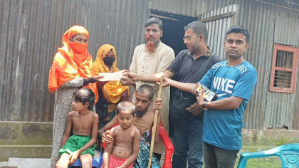 অসুস্থ শামীমের চিকিৎসায় প্রবাসী ব্যক্তির মানবিক সহায়তা

