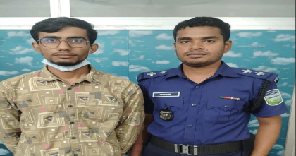 বারহাট্টায়  ধর্মীয় অনুভূতিতে আঘাত হানার অভিযোগে আটক এক