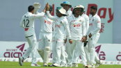 সিলেট টেস্টে ৪৬ রানের লিডে বাংলাদেশ, লিটন দাসের সেঞ্চুরিতে প্রথম ইনিংস এগিয়ে টাইগাররা
