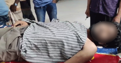 ভ্যান চুরির অভিযোগে যুবককে পিটিয়ে  হত্যা