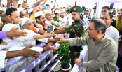 ঈদগাহে প্রধানমন্ত্রীর সঙ্গে মুসল্লিদের শুভেচ্ছা বিনিময়