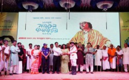 ঈদে নজরুলের কার্পাসডাঙ্গায় দর্শনার্থীদের ভিড়