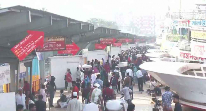 ঈদের ছুটি শেষে রাজধানীতে ফিরছেন কর্মমুখী মানুষ