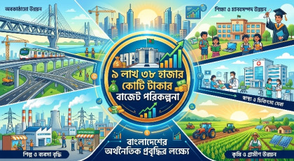 ৯ লাখ ৩৮ হাজার কোটি টাকার বাজেট পরিকল্পনা