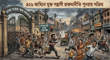 জামিনে মুক্ত ৪২৬ সন্ত্রাসী রাজধানীতে পুনরায় সক্রিয়