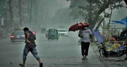 ঢাকাসহ ৮ অঞ্চলে দুপুরের মধ্যে ঝোড়ো বৃষ্টির আভাস