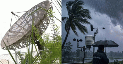 রাতের মধ্যে ১৮ অঞ্চলে ৬০ কিলোমিটার বেগে ঝড়ের সতর্কতা